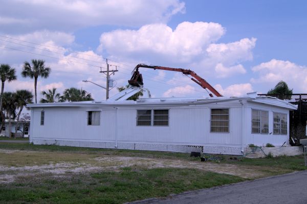 Mobile Home Demolition in Richmond