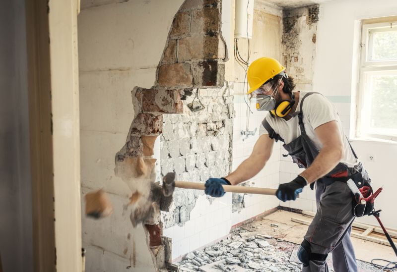 Licensed and Insured Demolition Teams